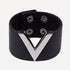 Europe Crack Leather Bracelet For Women Femme Punk Style Soft Jewellery
